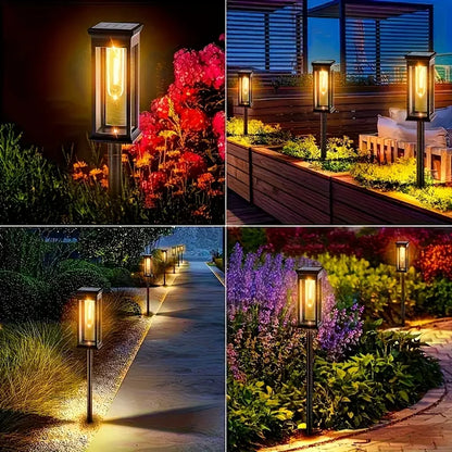 Solar Garden Lights Automatically Turn on/off Suitable for Lane Lawn