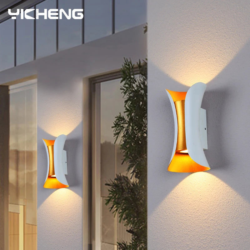 LED Wall Lamp 6W 10W Aluminum IP65 Waterproof Outdoor