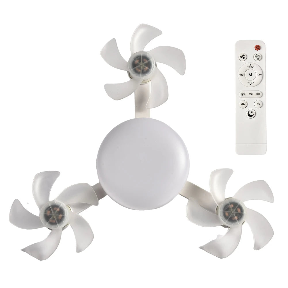 Intelligent ceiling light electric fan light Kitchen high wind power Silent