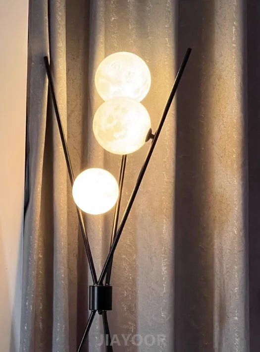 Nordic Living Room Sofa Floor Lamp Modern Creative Moon