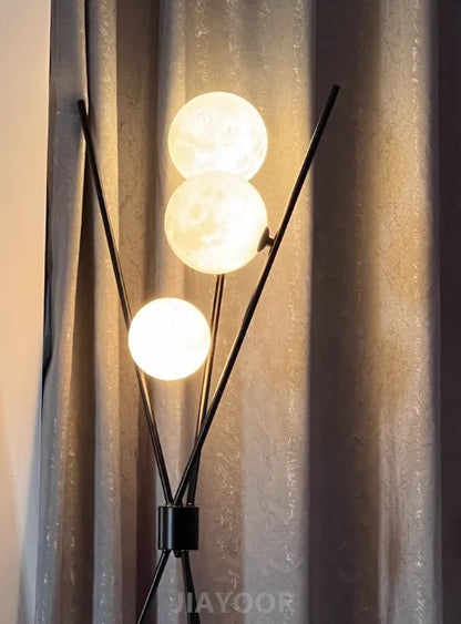 Nordic Living Room Sofa Floor Lamp Modern Creative Moon
