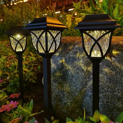 1-10 Pack Solar Yard Lights Bright Lawn Lights Outdoor