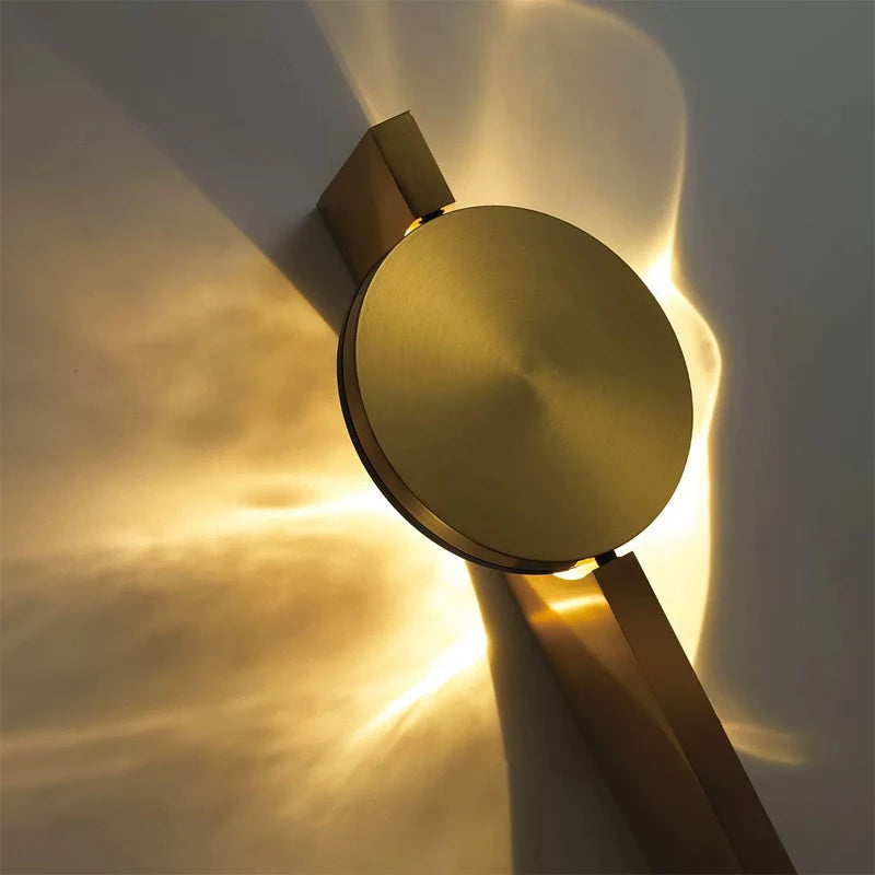 Artistic Corrugated Wall Lamp LED Living Room Wall Light