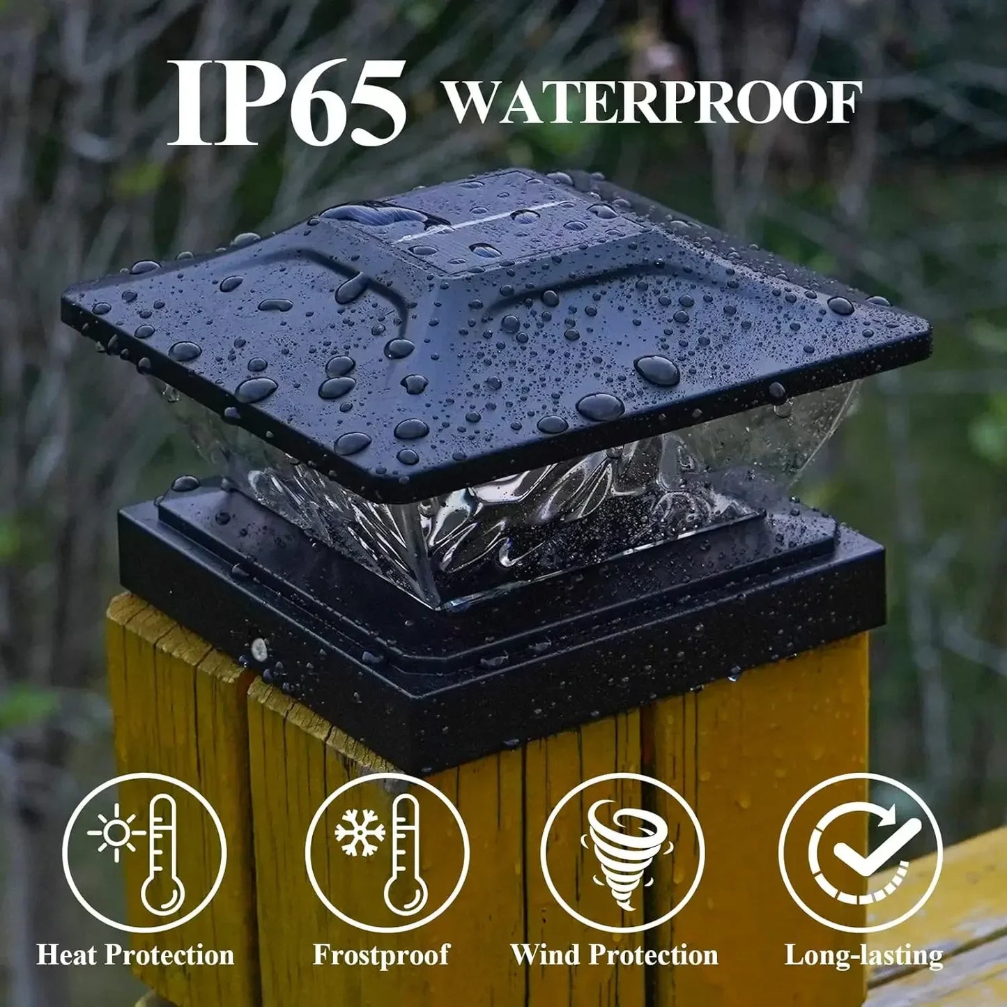 Outdoor Waterproof Villa Gate Fence Light Solar Light Outdoor
