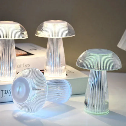Jellyfish Night Lights Creative Mushroom Atmosphere Table Lamps