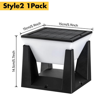 Solar Garden Lawn Decor Light Outdoor Solar Post Light Solar