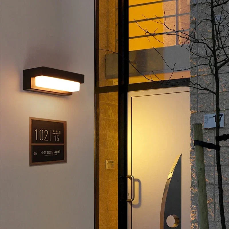 LED Outdoor Solar Wall Lights Waterproof Solar