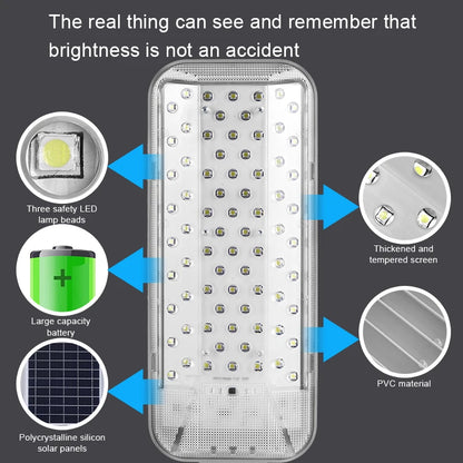 Solar Street Light Backyard Street Lamps Security Flood Lighting