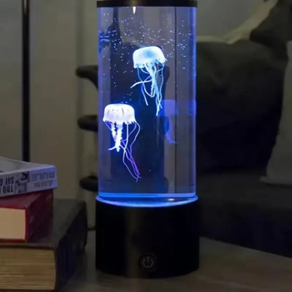 Jellyfish Lava Lamp Aquarium Ocean Night Lights