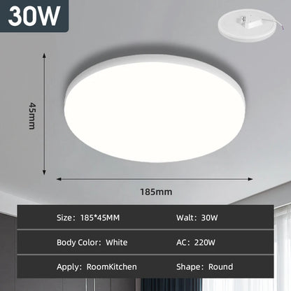 Led Ceiling Light 220v Modern Ceiling Lamp Led Panel