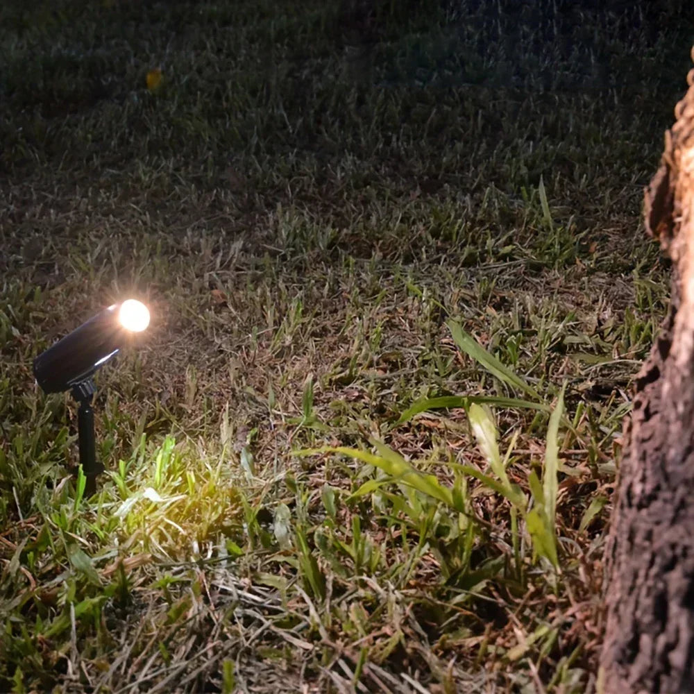 LED Outdoor Solar Lawn Lights Landscape Spotlights