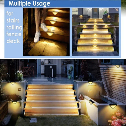 Solar Deck Lights Fence Lights Outdoor Step Lights