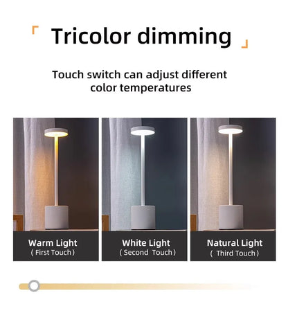 LED Classic Table Lamp USB Rechargeable Night Light