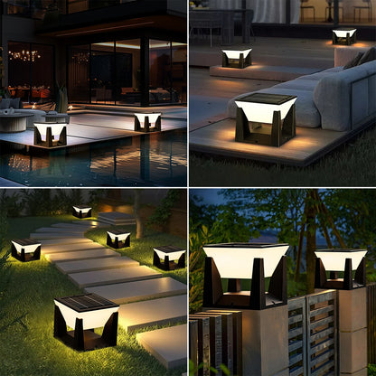 Solar Garden Lawn Decor Light Outdoor Solar Post Light Solar