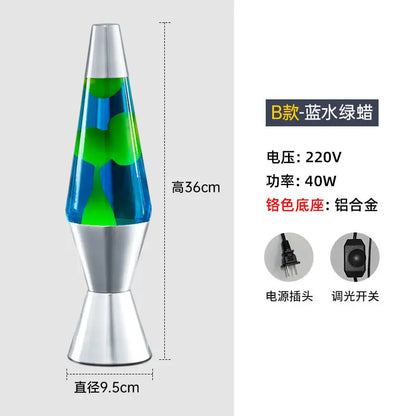 Lava jellyfish lamp decoration bedside night lamp