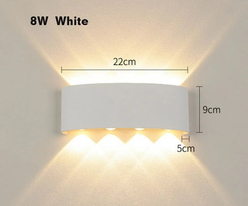 Smart RGB Outdoor Light,2700K-6500K Ambience Wall