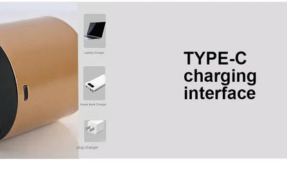 Simple LED Rechargeable Touch Metal Table Lamp Three Colors