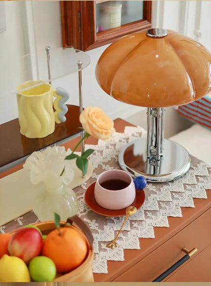 Korean Bauhaus Bedroom Mushroom Desk Lamp