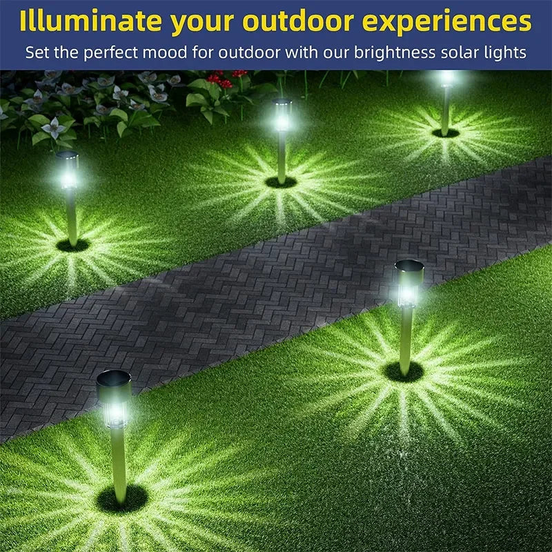 10Pack Solar Outdoor Lights Garden Lantern Solar Powered Lamp