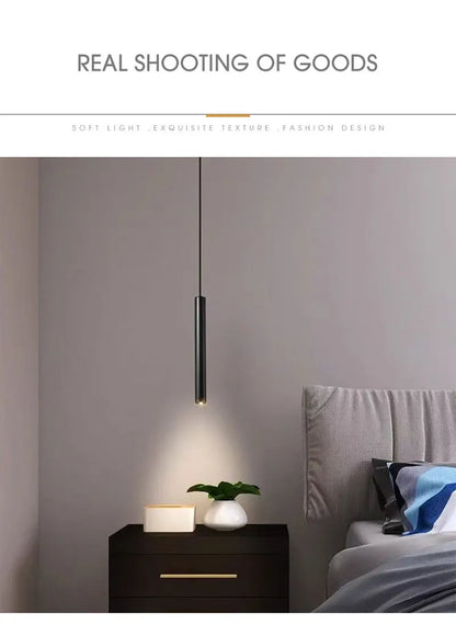 Nordic LED Pendant Lamps for TV Background Kitchen Fixture