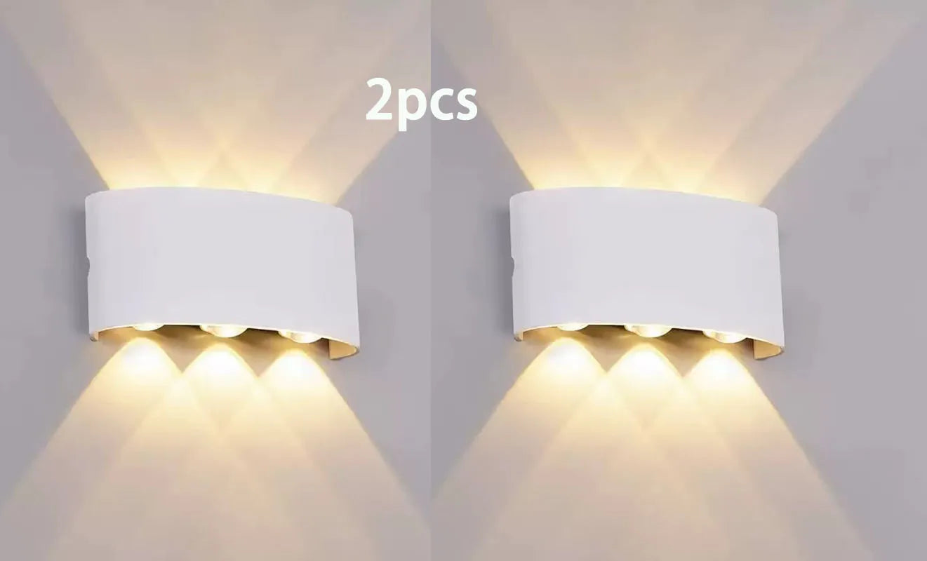 Tuya  Up and Down Wall Light Smart Life APP RGB Outdoor light
