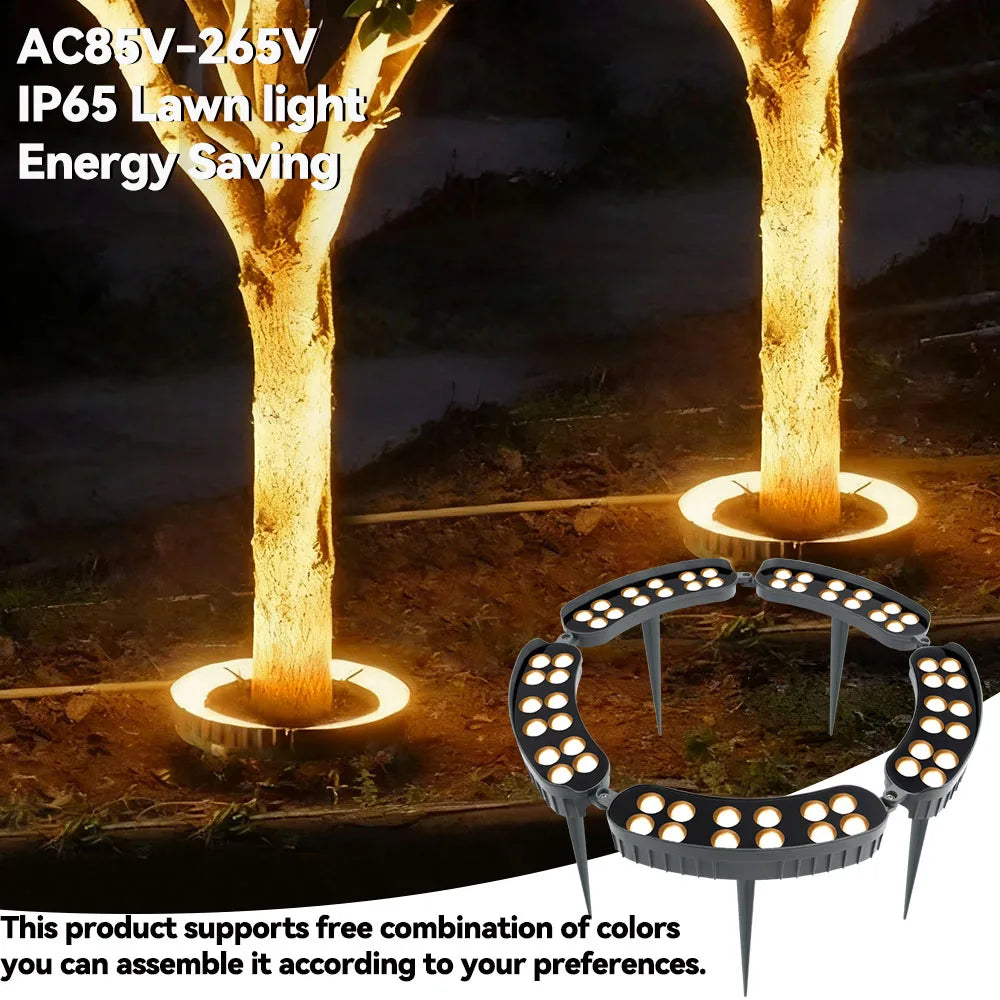 85V-265V NEW LED Tree Hug Lights IP65 Waterproof Night