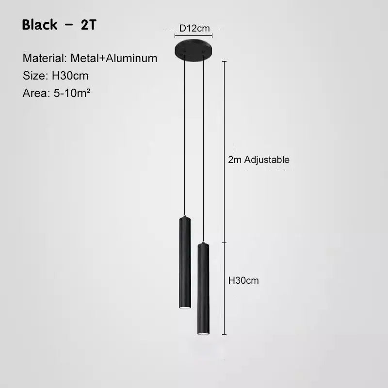 Nordic LED Pendant Lamps for TV Background Kitchen Fixture