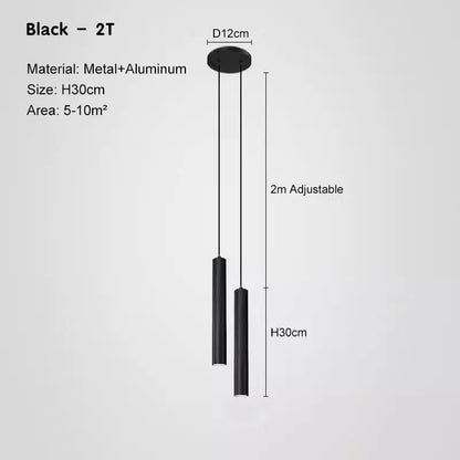 Nordic LED Pendant Lamps for TV Background Kitchen Fixture