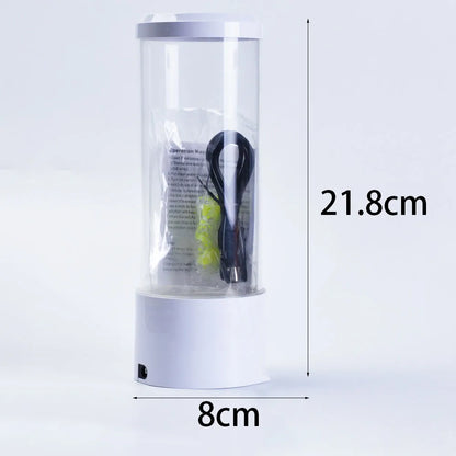 LED Jellyfish Aquarium Night Light, 7-Color Changing