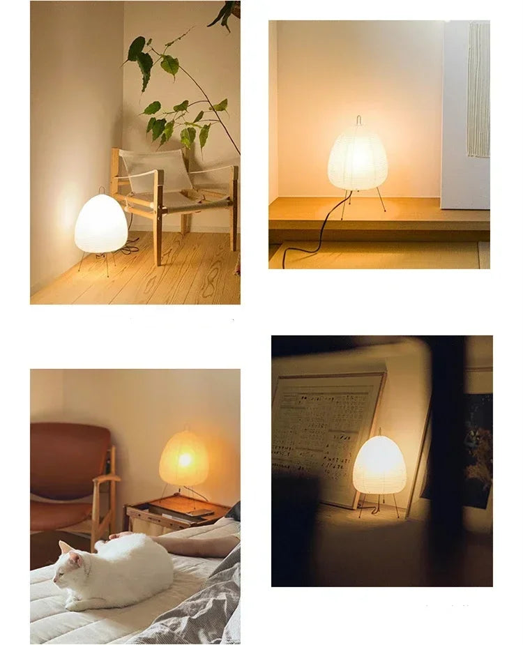 Japanese Noguchi Akari Rice Paper Floor Lamp