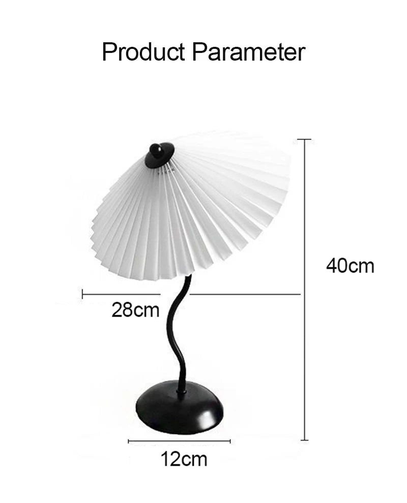 Nordic LED Desk Lamp Bedroom Bedside Living Room Retro Bar