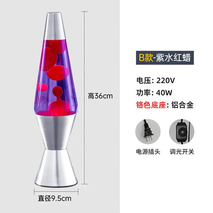 Lava jellyfish lamp decoration bedside night lamp