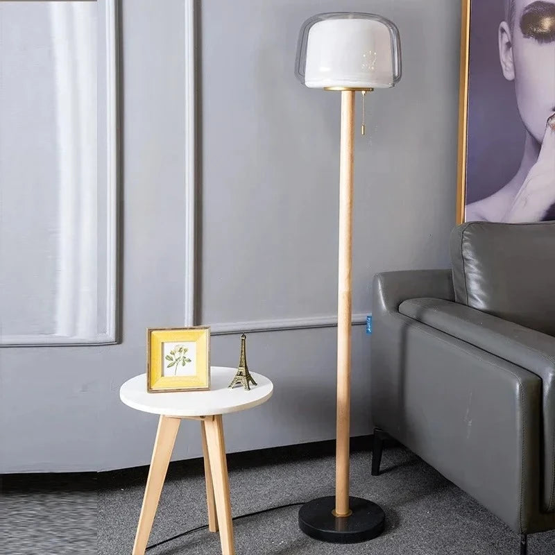 Modern Creative Glass Floor Lamp Simple Sofa Side Decorative
