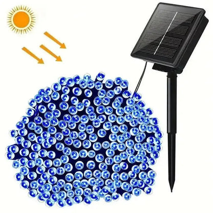 8Modes Solar String LED Fairy Lights Garland Festoon Outdoor
