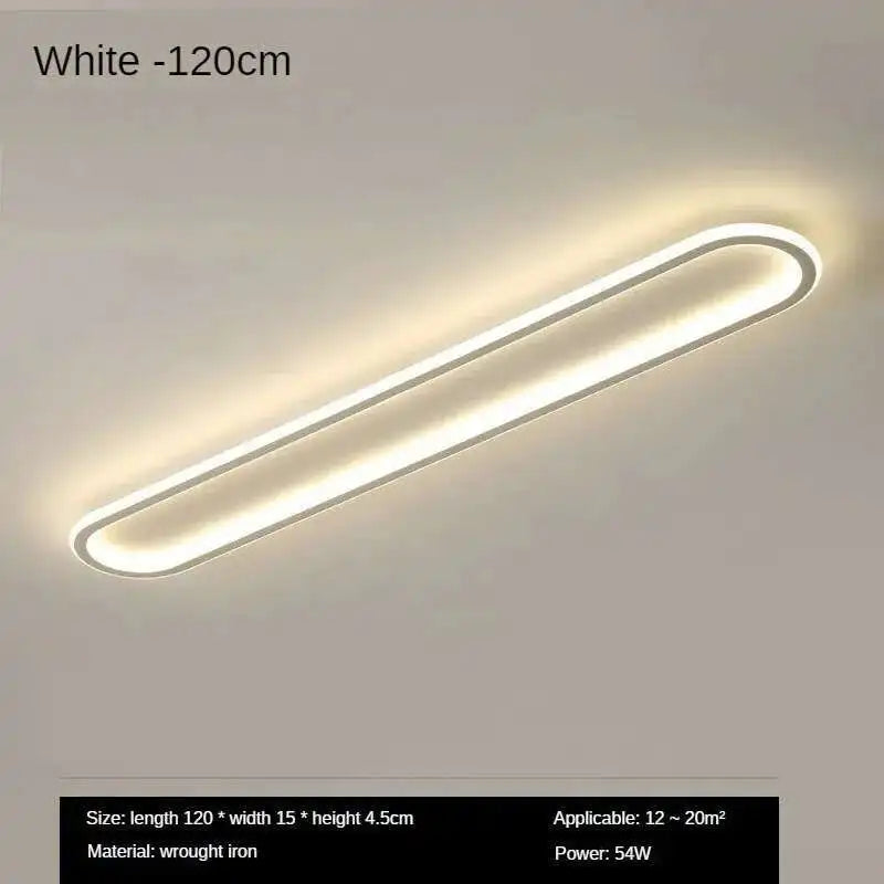 Long Strip LED Ceiling Lights Modern Simple Corridor Aisle
