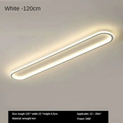 Long Strip LED Ceiling Lights Modern Simple Corridor Aisle
