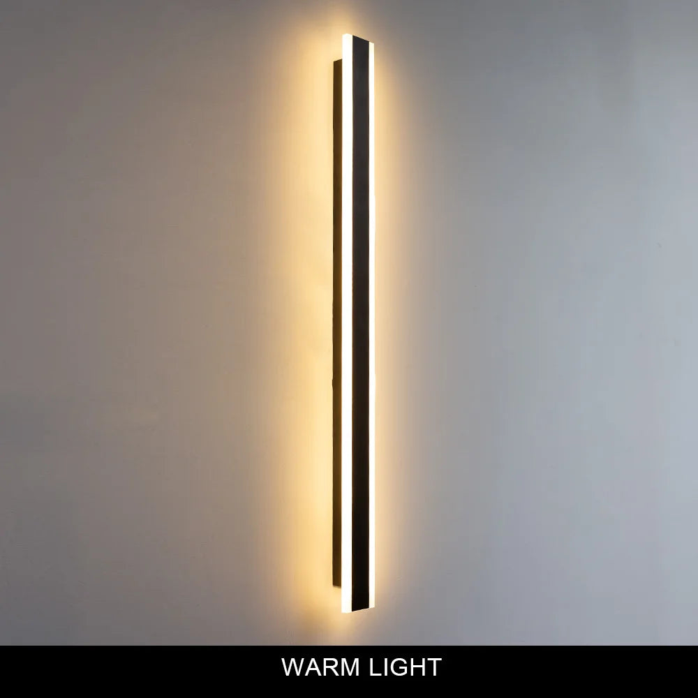 Garden LED Wall Light Remote Dimming Outdoor Lighting