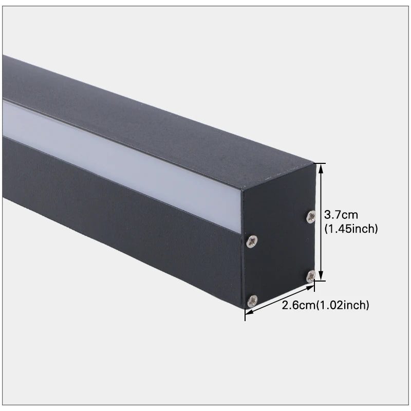 Waterproof Modern Long Strip 85-256v OutdoorDecoration