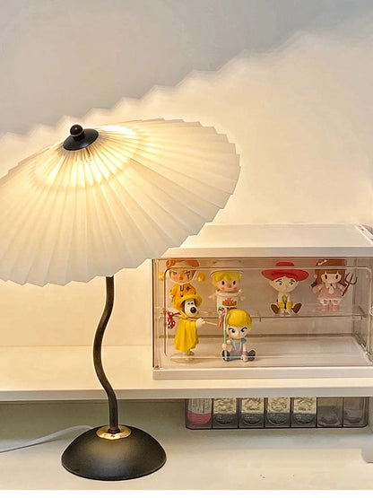 Nordic LED Desk Lamp Bedroom Bedside Living Room Retro Bar