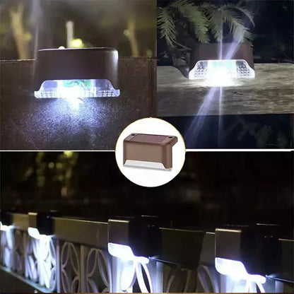 Solar Deck Lights Outdoor Step Lights Waterproof Led Solar