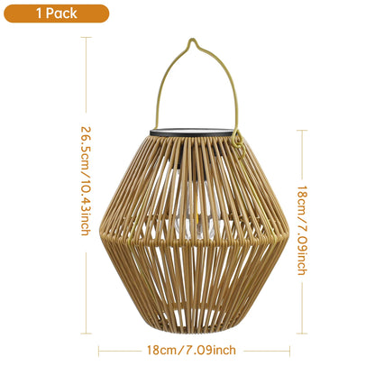 Solar Lantern Outdoor Solar Lanterns Waterproof for Garden Yard