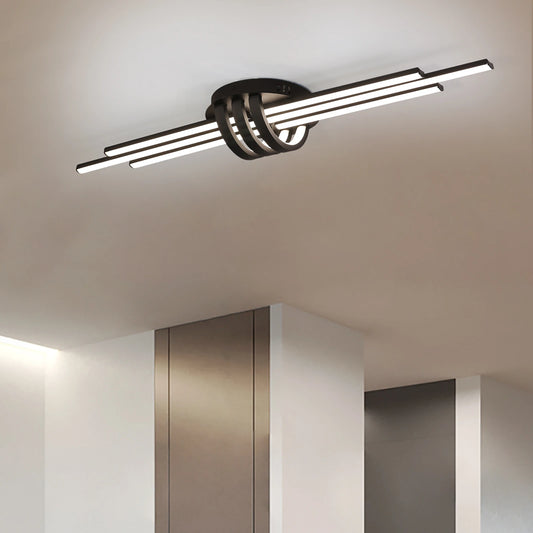 Modern 83cm Dimmable LED Ceiling Light Flush Mount