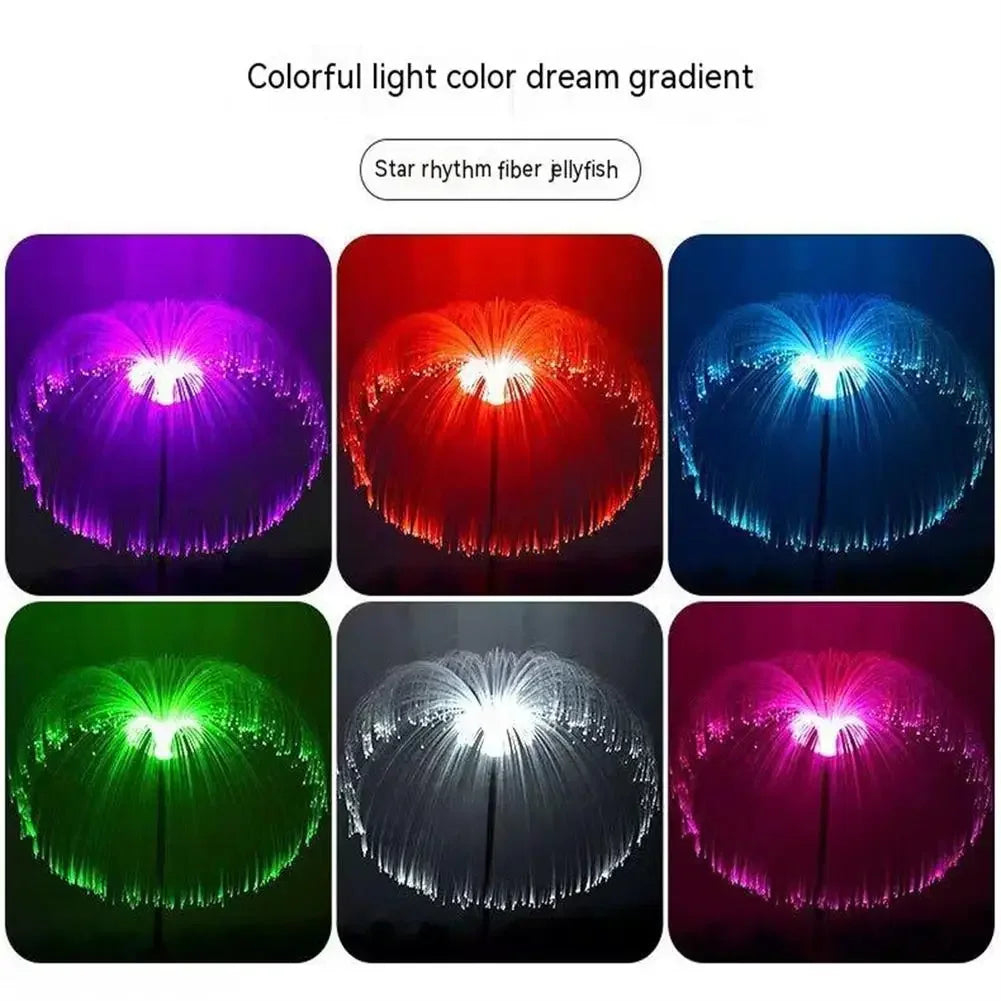 LED Solar Jellyfish Garden Lights Outdoor Waterproof Christmas Ornaments