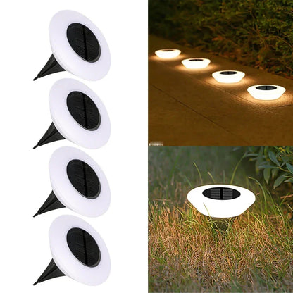 Outdoor Solar Pathway Lights IP65 Rated LED Landscape Lighting