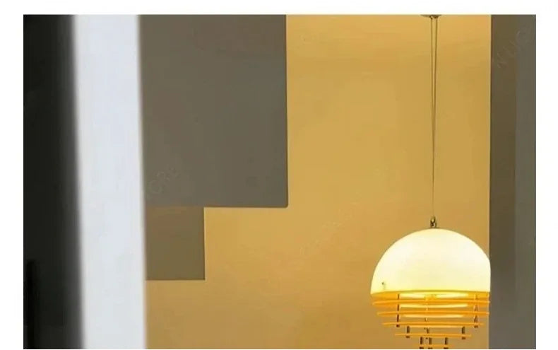 Nordic Danish Sunset Orange Restaurant Bar Pendant Lamp