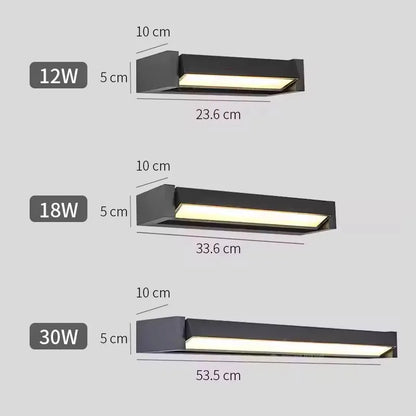 Outdoor Wall Light LED 350Adjustable Angle Waterproof Wall Lamp