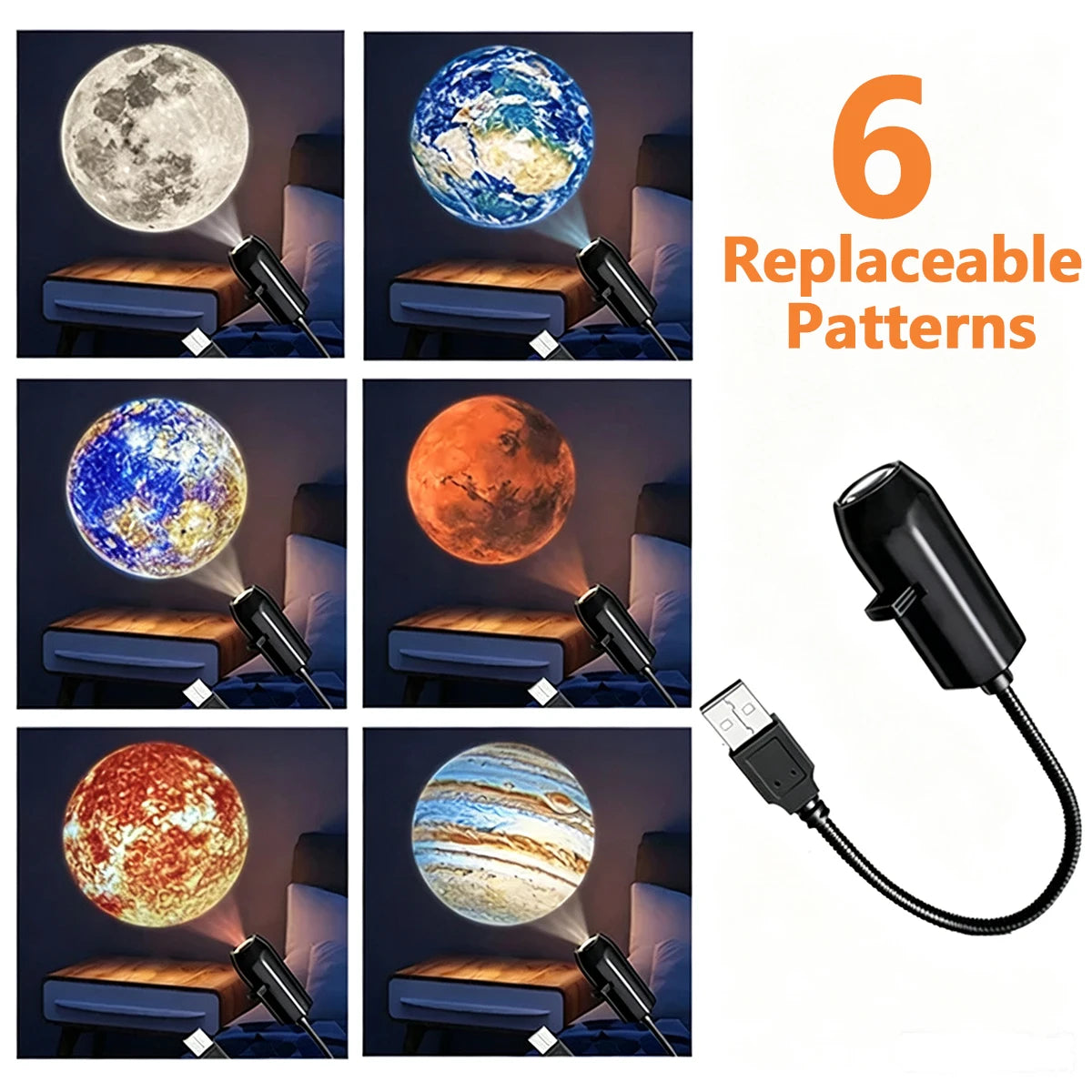 Ocean Animal Projector Light Whale Jellyfish Butterfly LED