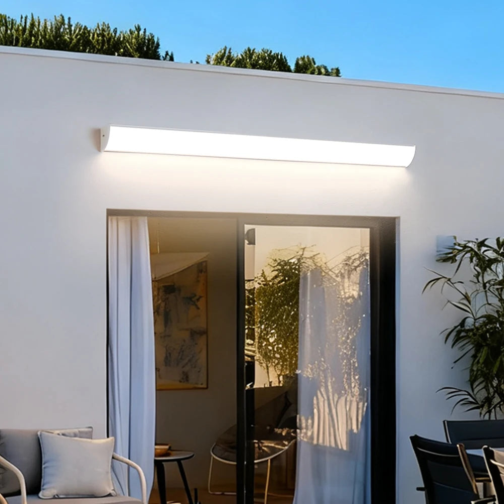 Outdoor Wall Lamp Minimalist Long Wall Light IP65