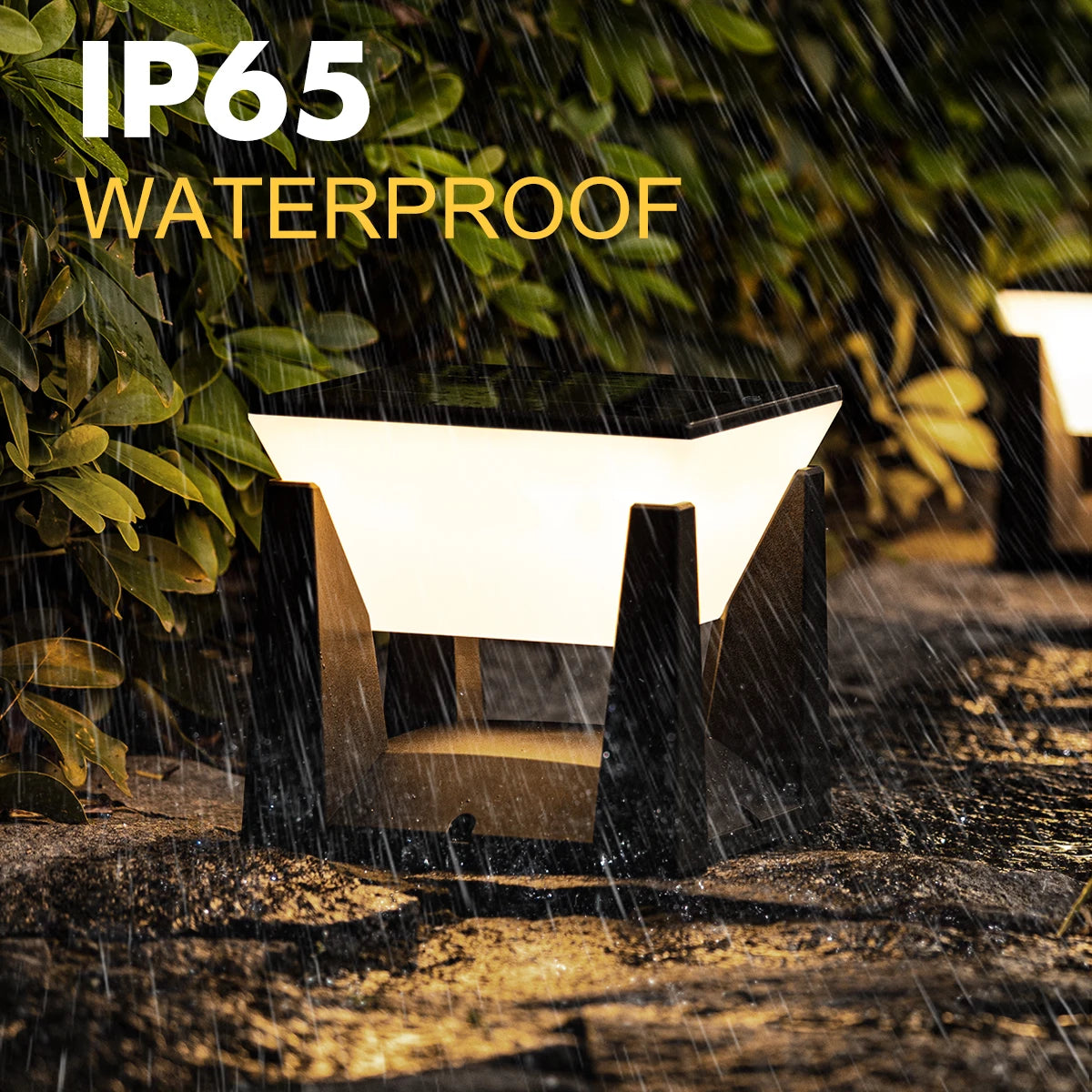 Solar Garden Lawn Decor Light Outdoor Solar Post Light Solar