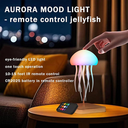 LED Jellyfish Lamp with 9 Tentacles 2 Working Modes